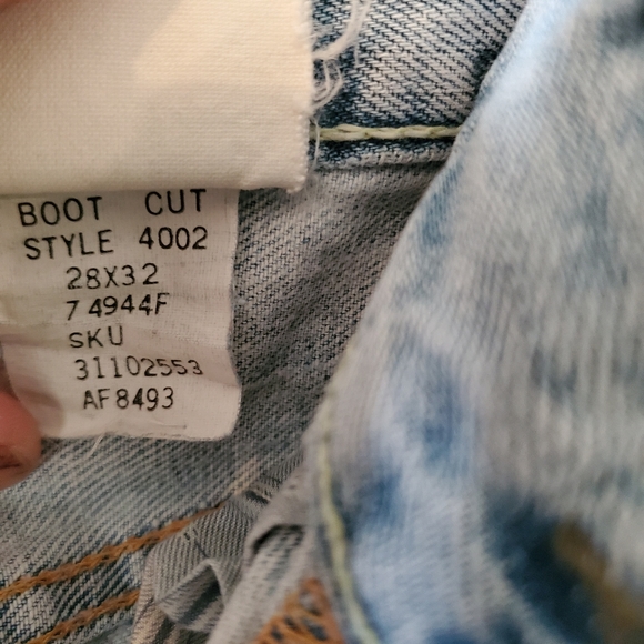 ABERCROMBIE & FITCH MENS JEAN ONE OF A KIND - Picture 12 of 12